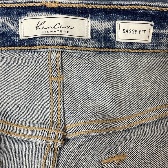 KanCan Signature Baggy Fit Stretch Denim Jeans Ultra High Rise in Juniper 29 - Picture 13 of 15